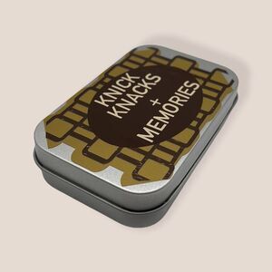 NWT Wool + Pepper Co. KNICK KNACKS + MEMORIES Tin